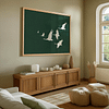Japandi Wall Art – Serene Wabi Sabi Crane Print for a Tranquil Home - Image 10