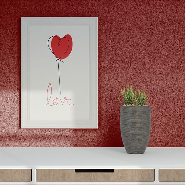 Whimsical Love: Romantic Wall Decor