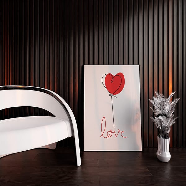 Whimsical Love: Romantic Wall Decor