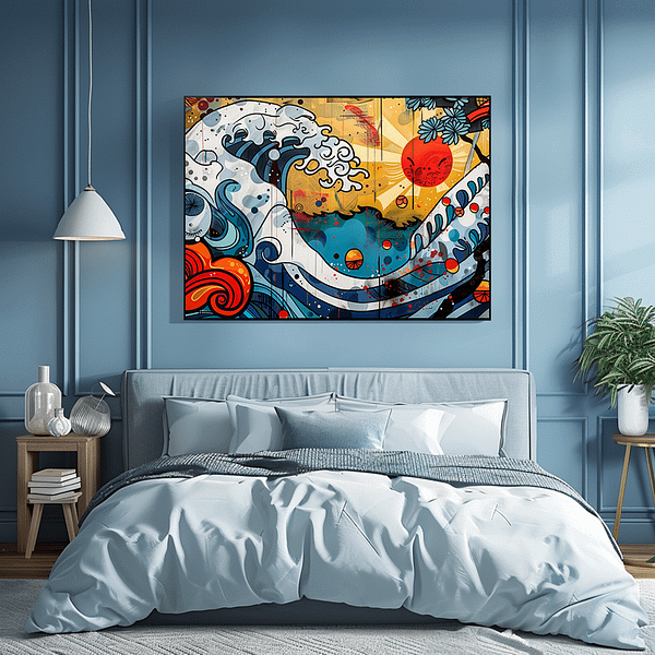 23-Piece Wall Art Bundles: Vibrant Murakami & Kusama Inspired Prints and Triptychs