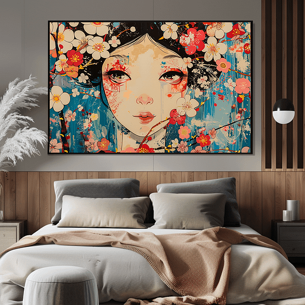 23-Piece Wall Art Bundles: Vibrant Murakami & Kusama Inspired Prints and Triptychs