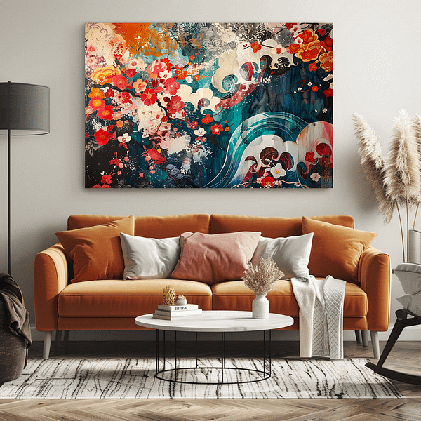 23-Piece Wall Art Bundles: Vibrant Murakami & Kusama Inspired Prints and Triptychs